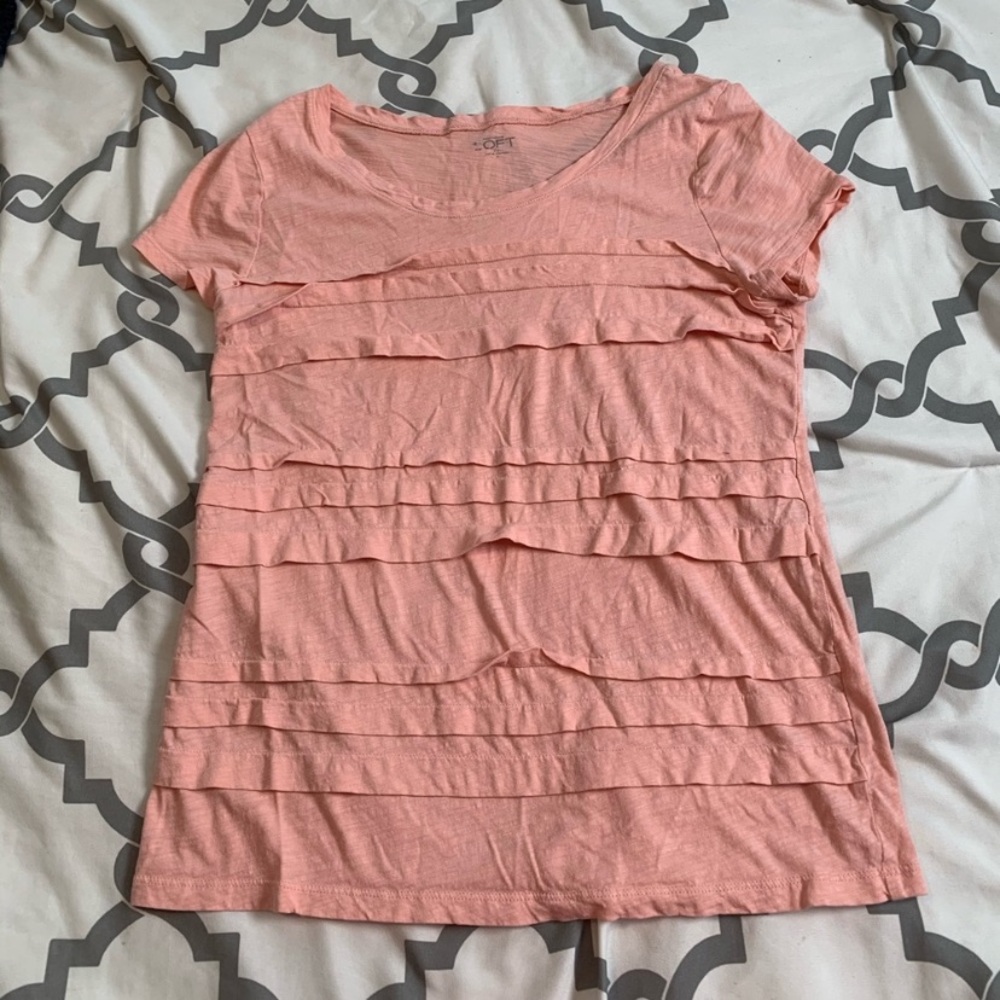 LOFT Top Pink Size Medium